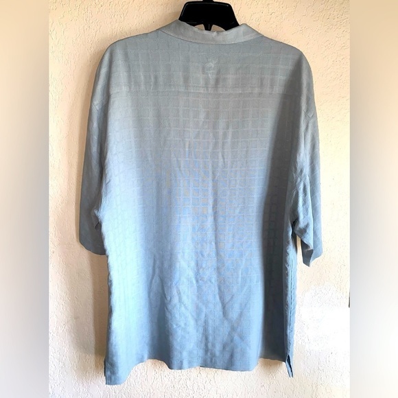 Original Island Sport 100% Silk Men’s XL Aloha Button Down Short Sleeve Shirt - Picture 3 of 6